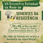 Ufal sedia 7º Encontro Estadual da Rede de Sementes da Resistência