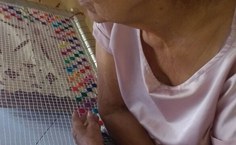 Artesã trabalha há 71 anos com o Filé