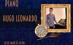 Arte de divulgação do recital de piano