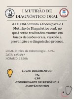 Lidom promove 1° Mutirão de Diagnóstico Oral