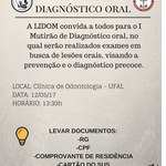 Lidom promove 1° Mutirão de Diagnóstico Oral