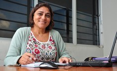 Professora Jusciney Carvalho, do Cedu