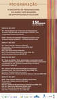 Programação 15 semana de museus 2017