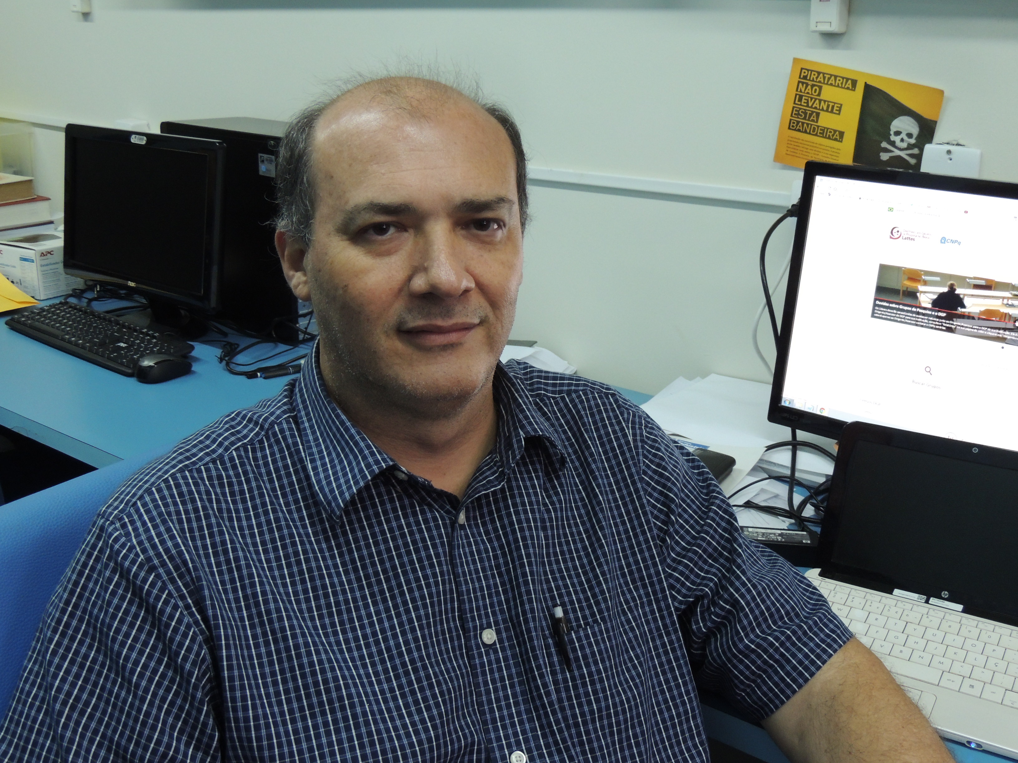 Josealdo Tonholo, pró-reitor do Profnit, falou sobre os desafios de trazer o mestrado profissional para a Ufal (Foto - Tayane Barreto)