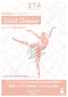 Quinta tem espetáculo de balé clássico no Espaço Cultural