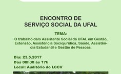 Encontro de Serviço Social da UFAL .