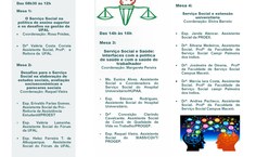 Programação Encontro de Serviço Social da UFAL