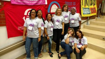Técnico-administrativas da Ufal participaram de encontro nacional de mulheres trabalhadoras