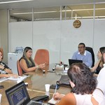 Vice-reitor recebe deputada para discutir acessibilidade na Ufal