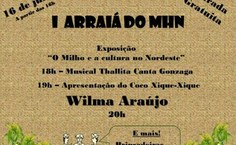 Programação do 1° Arraiá do MHN