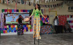 Apresentações juninas e circenses marcaram o fim do semestre letivo no NDI