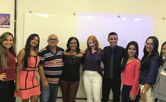 Professores da FSSO com participantes do minicurso