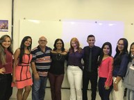 Professores da FSSO com participantes do minicurso