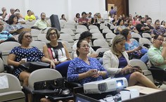 O painel contou com a presença de todos os pró reitores