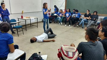 Projeto Samu nas Escolas ensina noções de primeiros socorros na Ufal