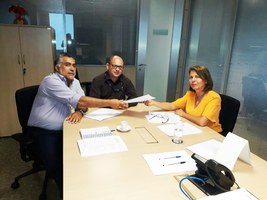 Reitora se reúne na Capes para esclarecimentos sobre Profiap