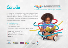 Ufal lança site da 8ª Bienal Internacional do Livro de Alagoas