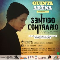 Espetáculo ‘Sentido Contrário’ será encenado em Maceió