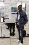 Eliseu Afonso, aluno intercambista do curso de Meteorologia da Ufal e natural de Angola também apresentou trabalho