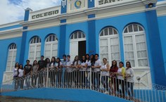Colégio Cenecista seleção das imagens para exposição