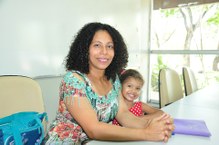 Sandra Soares, estudante de Pegogia, também regularizou pendências