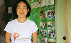 Professora Leiko Assakura da Fanut colaboradora do projeto