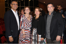 Gestão da Ufal, presidente da SBPC Helena Nader e presente da Fapeal, Fábio Guedes