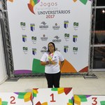 Atleta paralímpica da Ufal conquista ouro nos Jogos Universitários