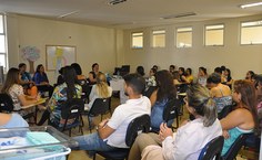 Participaram da capacitação todos os profissionais da equipe que lidam diretamente com a maternidade