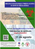 Ceca promove minicurso de biossegurança e primeiros socorros