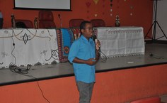 Sidney José dos Santos coordenou  mesa sobre saúde da mulher negra