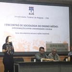 Estudantes do ensino médio participam de Encontro de Sociologia na Ufal