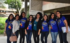 Representantes do Cesmac na Mostra