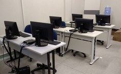novos equipamentos para a sala de capacitação da Progep