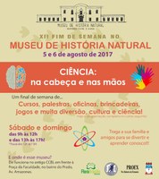 MHN promove 12ª edição do Fim de Semana no Museu