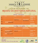 Programação 12º Fim de Semana no Museu