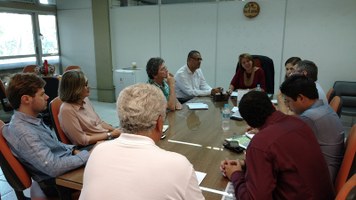 Ufal recebe comitiva da SBPC para organizar a 70ª Reunião Anual