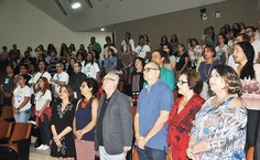 Educadores, docentes e graduandos participaram do encontro