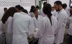 Para Carlos Correia, trabalhar no museu é promissor  e auxilia no campo educacional