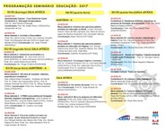 Seminário Educação Programação Atualizada