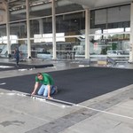 Estrutura da Bienal do Livro começa a ser montada no Centro de Convenções