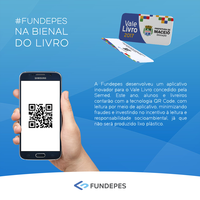 Fundepes estreia aplicativo Vale-Livro durante 8ª Bienal de Alagoas