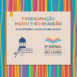 Museu Théo Brandão marca presença na 8ª Bienal do Livro