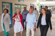 A solicitação do equipamento foi feita pela reitora Valéria Correia e pela superintendente do Hospital Universitário, Regina Maria dos Santos Fotos   Renner Boldrino