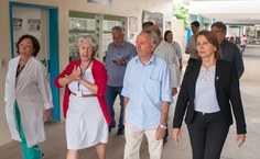 A solicitação do equipamento foi feita pela reitora Valéria Correia e pela superintendente do Hospital Universitário, Regina Maria dos Santos Fotos   Renner Boldrino