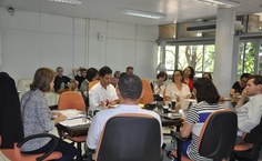 Reunião entre reitora e diretores das unidades acadêmicas, aconteceu nesta quinta feira (31)
