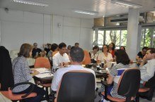 Reunião entre reitora e diretores das unidades acadêmicas, aconteceu nesta quinta feira (31)