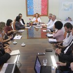 Reitora e gestores da Ufal solicitam apoio de deputados federais para realização de obras