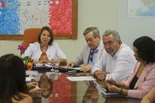 Estiveram presentes os deputados federais por Alagoas, Ronaldo Lessa e Paulão