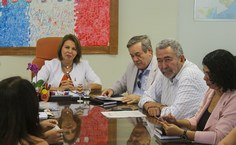 Estiveram presentes os deputados federais por Alagoas, Ronaldo Lessa e Paulão